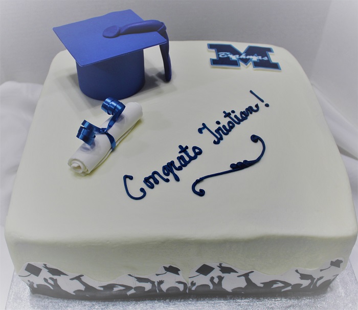 push pop graduation cake ideas